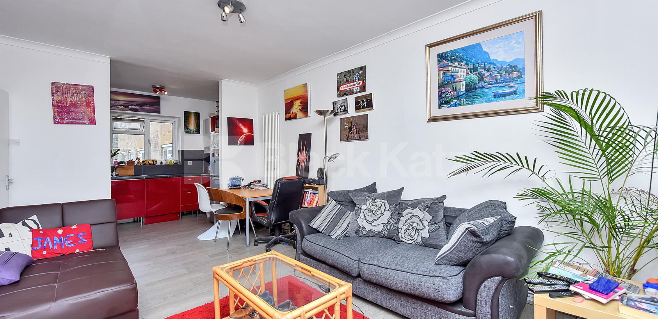 			LET, 1 Bedroom, 1 bath, 1 reception Apartment			 Paradise Road, Stockwell 